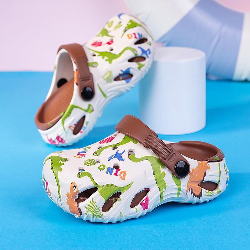 Kids Shoes Kids Unisex Closed-Toe Slip-On Sandals With Thick Sole Comfort Fit Beach Pool Casual Wear
