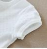 Children's Cotton Vest - Seamless Mesh Top, Solid Color, Round Neck, Loose Fit T-shirt for Boys and Girls