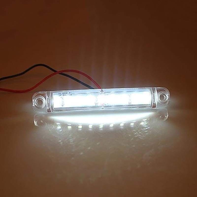 

1Pcs 12V-24V Led Side Marker Indicator Car Lights Front Rear For Trucks Cab Rv Trailer