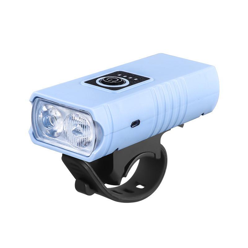 Alliage d'Aluminium Phare Avant de Vélo Faisceau Haut pour Conduite de Nuit - Ensemble Lampe de Poche Vélo Route & VTT