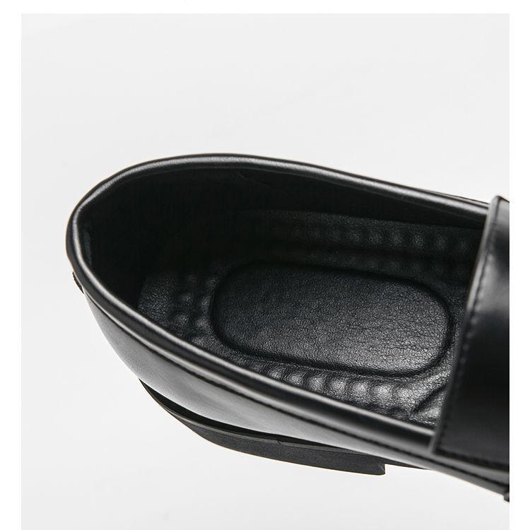 Men's British Formal Leather Loafers - Casual Slip-on Shoes