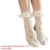 Girl Lace Mesh Socks Ankle Socks Women Fishnet Stockings Ruffle Ankle Socks for Lady Female Hollow Lolita Socks