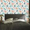 Crocodile Flowers and Skateboards Wallpaper for Living Room and Bedroom 50x1000