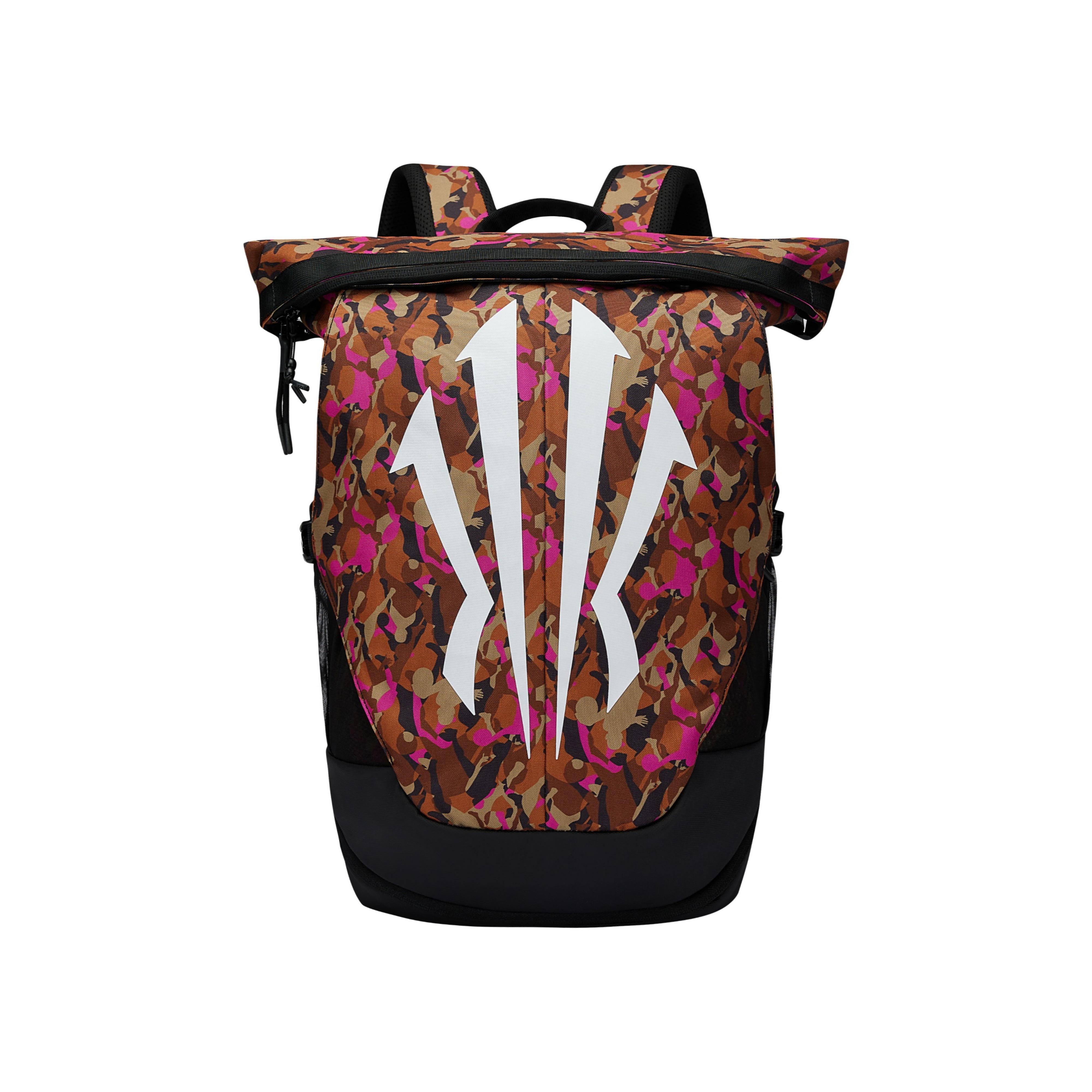 

Anta Kyrie Fashion Trend Versatile PU Backpack Unisex Backpack Camouflage-Orange 192541166D-5 Camouflage Orange
