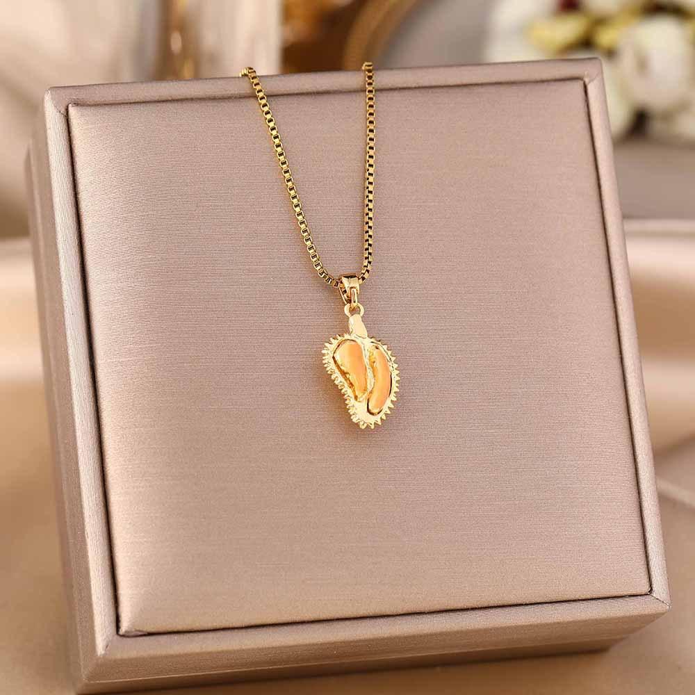 Titanium Steel Necklace For Women Elegant Simple Fashion Zircon Collarbone Chain Light Luxury Niche Jewelry
