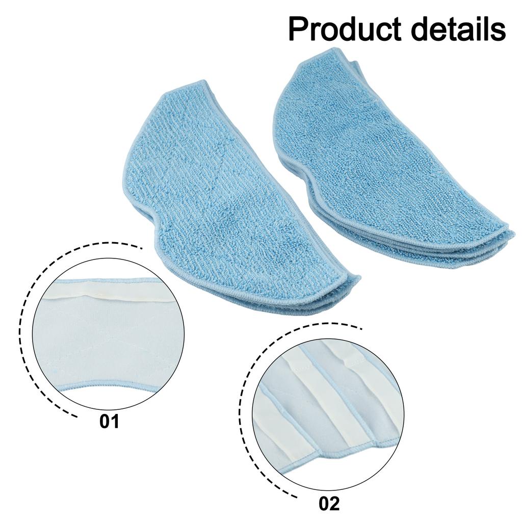 For RE5 For RE5 Plus Mop Cloths Kit Replacement Mop Cloths Daily Cleaning Maintain Hygienic Floors Easy Installation