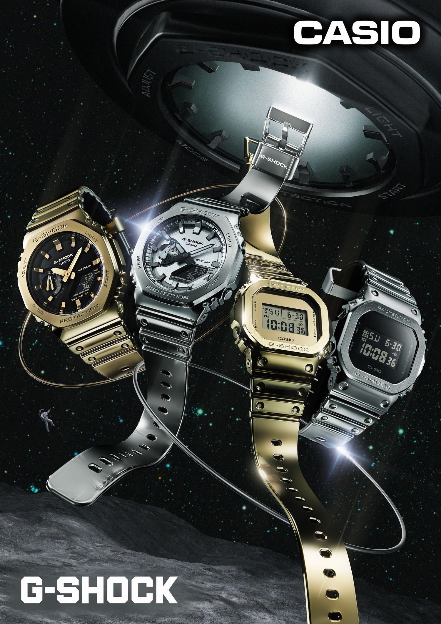Часы METALLIC SERIES Silver [Casio] G-Shock []FINE GM-2100YM-8AJF