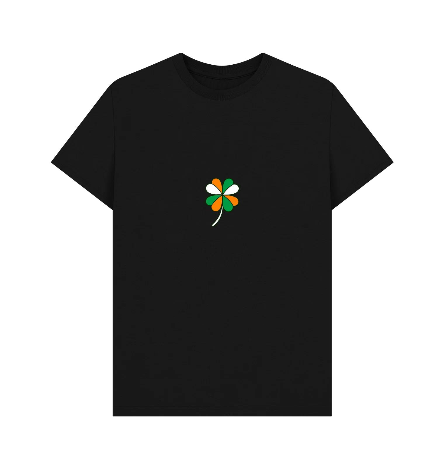

PREMIUM OFFICIAL APOH Irish Flag Clover Black T-Shirt XL
