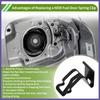 Nr. 7736652010 Fjäderklämma för bränslegastanklucka för Toyota Yaris 07-11 1 st