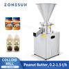 ZONESUN ZS-JM80 Automatische Kolloidmühle Erdnussbutter Tahini Mandelpaste Chilisauce Sesam-Geschmacksstoff Mahlwerk Produktion