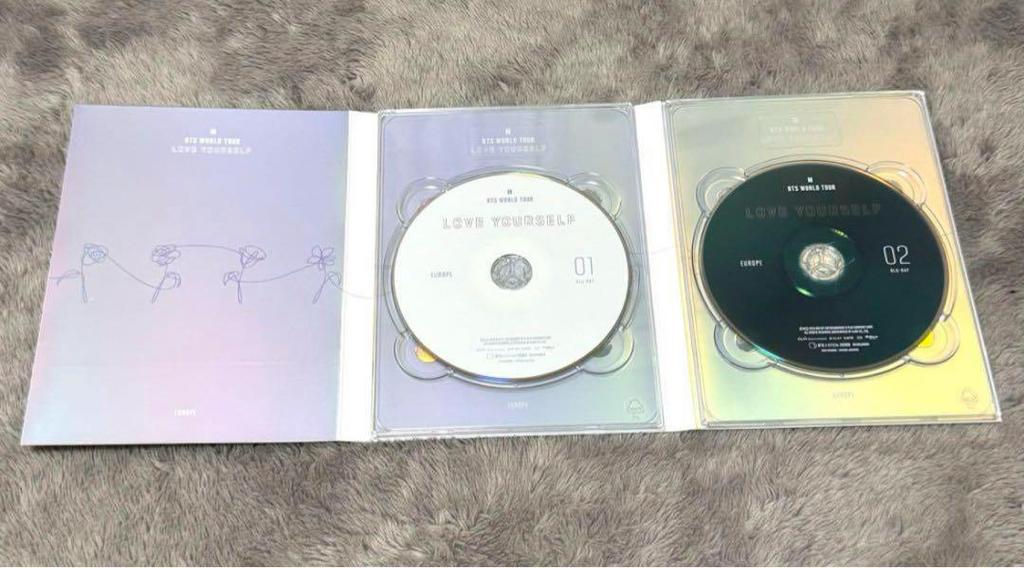 [USED] BTS LOVE YOURSELF Europe Blu-ray LYS