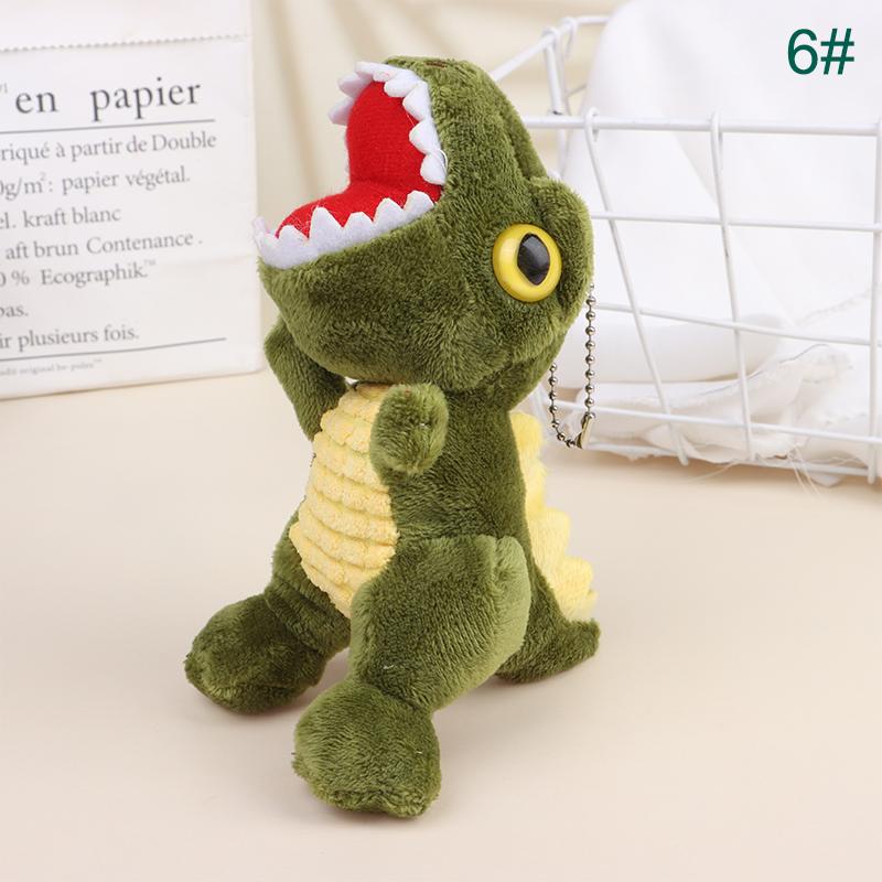 

Мягкая плюшевая игрушка-динозавр, кукла-тираннозавр, брелок для ключей, сумка, подвеска, детский подарок