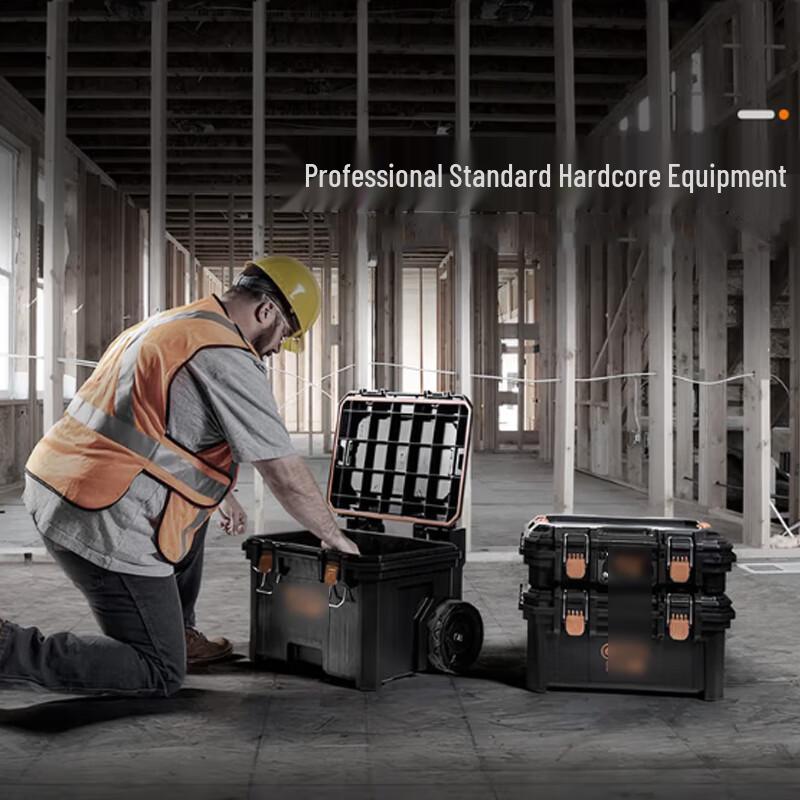 Xiang Zhi Lv Stackable Heavy Duty 3-Piece Toolbox Set