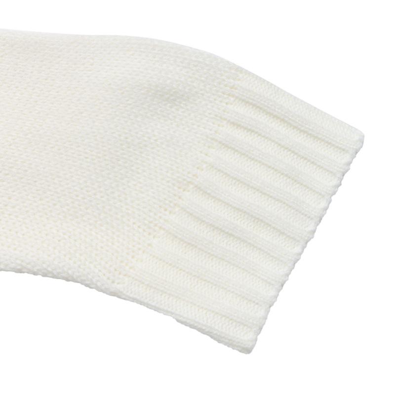 YYFS Women's Fashion Casual Fall Winter Flower Pattern Print Long Sleeve O-Neck Sweaters