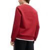Fila Originalebella Comfortable Skin-Friendly Soft Logo Embroidered Long Sleeve Sweatshirt Men sweatshirt Rose-Burgundy F11M519213F-WI