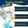 72Pieces Flushable Toilet Scrubber Refills Sanitary Disposable Toilet Cleaning Brush Replacement Pad Brush Accessories