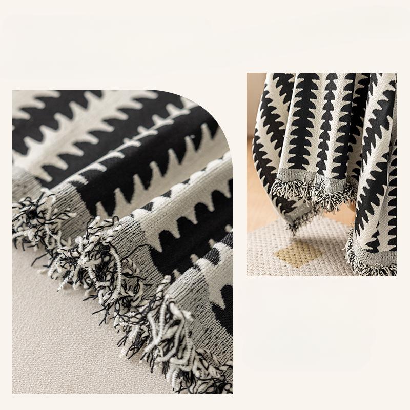 Leichter Luxus Chenille Sofabezug Stoff Vier Jahreszeiten Universal Sofa Handtuch Kratzfest Doppelseitig Verfügbar Hochwertiges Sofakissen