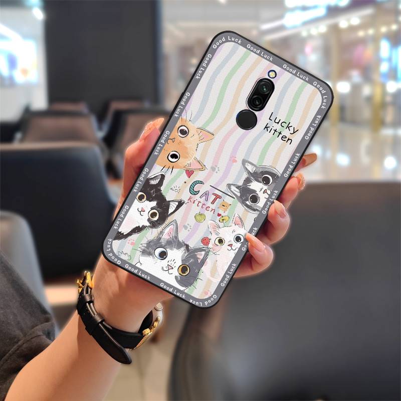 Waterproof Fashion Design Phone Case For Xiaomi Redmi 8 Cute Shockproof Protective Back Cover Phone Pouch Full Wrap TPU
