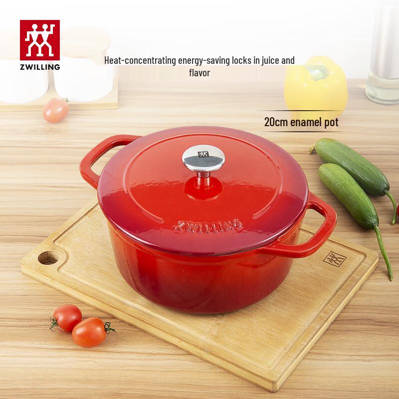 ZWILLING Чугунный эмалированный горшок 20 см