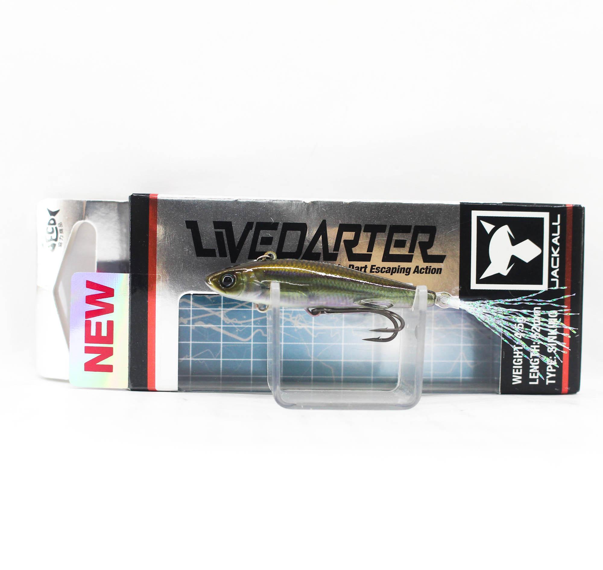 Jackall Live Darter 52 mm 4.5 grams Sinking Lure RT Super Wakasagi (9438)