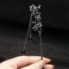 Vintage Flower Beads Tassel Hairpin for Women Girl New Jewelry Gifts Headdress Hair Clip Chinese Hanfu Hair Sticks Accessories