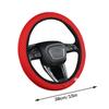 Universal Car Steering Wheel Protective Cover Breathable Elastic Band Anti Slip Flax Suitable 38Cm Four Seasons