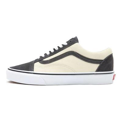 Old Skool Dvojfarebné Semišové Retro Ležérne Skate Nízke Tenisky Unisex Tenisky Sivé Biele VN0A3WKT4OP