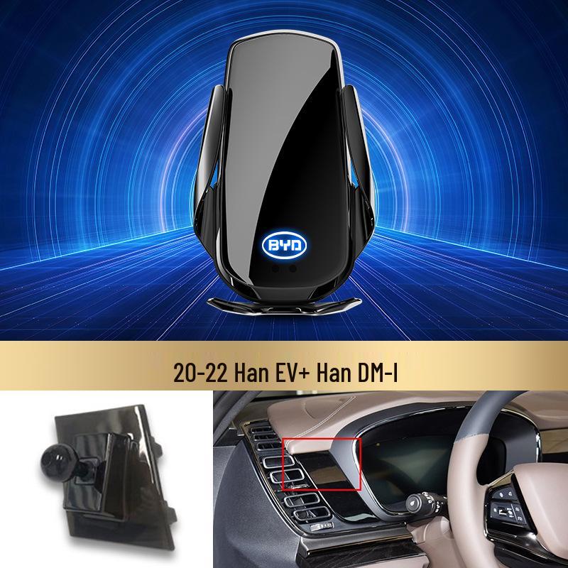 15W Wireless Charger & Navigation Bracket for BYD Song, Qin PLUS, Han EV, G3, Song MAX