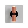 Retro Iron Wall Light With Dual Heads For Home Interior And Bedroom Use