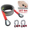 Car Towing Rope Off-road Vehicle Tow 20 Tons of Rescue Rope Upgraded Version Which Reliable Wear-resistant for Car Accessories