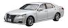 Aoshima Bunka Kyozai Maßstabsmodellserie SP Toyota Crown Royal Saloon G 2015 White Pearl Crystal Shine Kunststoffmodell 1/24 Vormontiert GRS210/AWS210