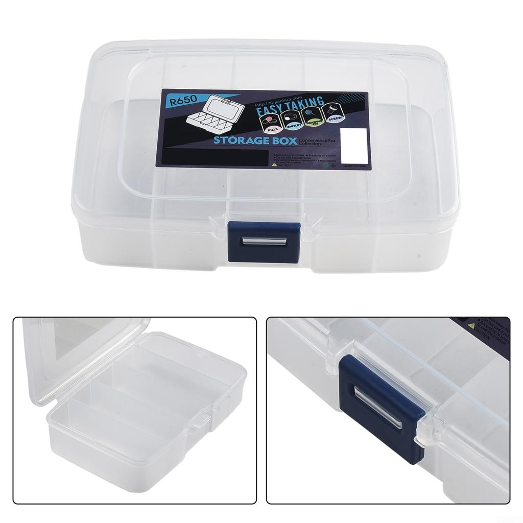 2022 New Screws Box Box Craft Organizer PP Plastic