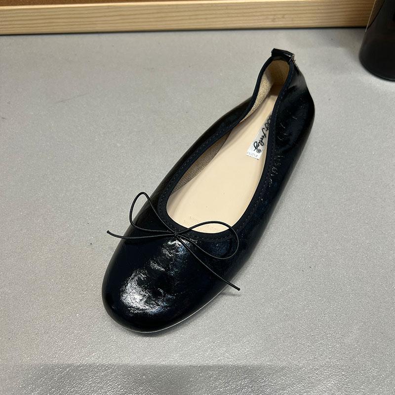 

Мода 2015 Новая обувь Слипоны Женские балетки Танцевальная обувь Повседневная женская Мягкая Неглубокая Мода Обувь-балетки с бантом-бабочкой для женщин 35 чёрный