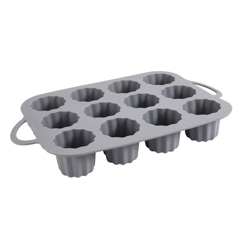 Mousse Cake Mold Silicone Baking Tins Baking Tray Silicone Cupcake Pan Muffin Tin Baking Pan Reusable Baking Cups