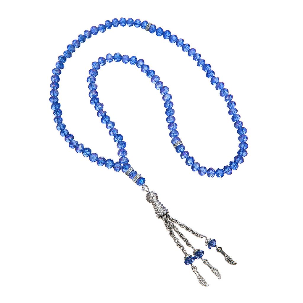 Personalisierte Lange Bunte Muslimische Gebetsperlen Gebetsperlen Armbänder Religiöse Anhänger Unisex Religiöser Schmuck Geschenke