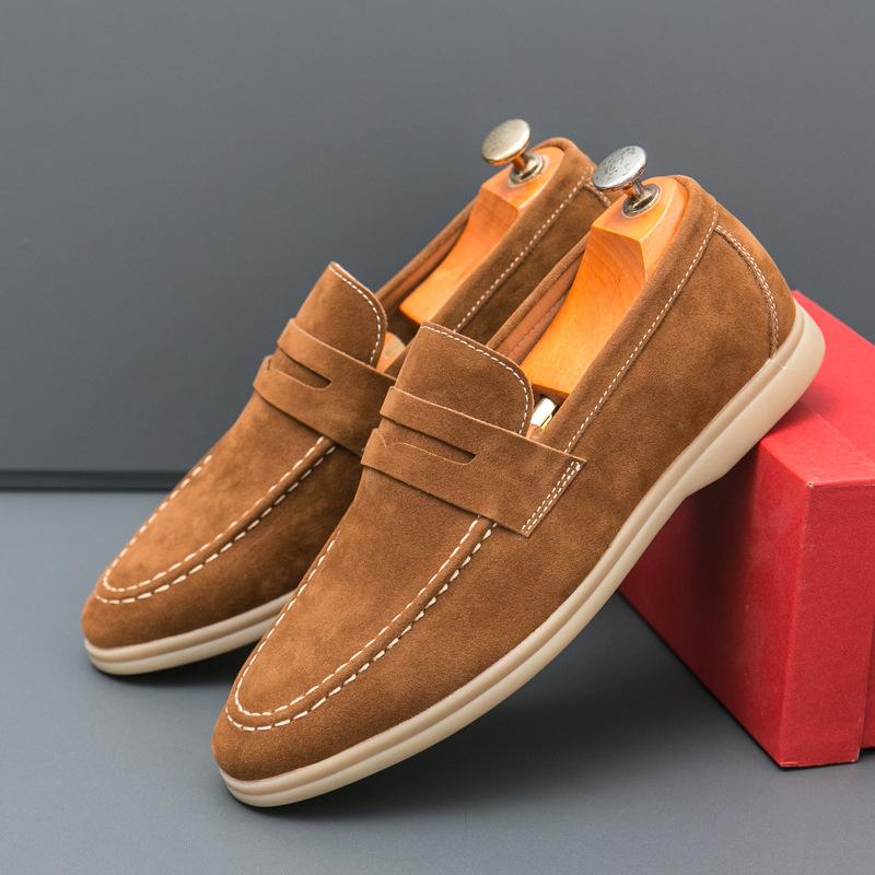 Дешевые кожаные туфли большого размера на каждый день, простые деловые кожаные туфли 38