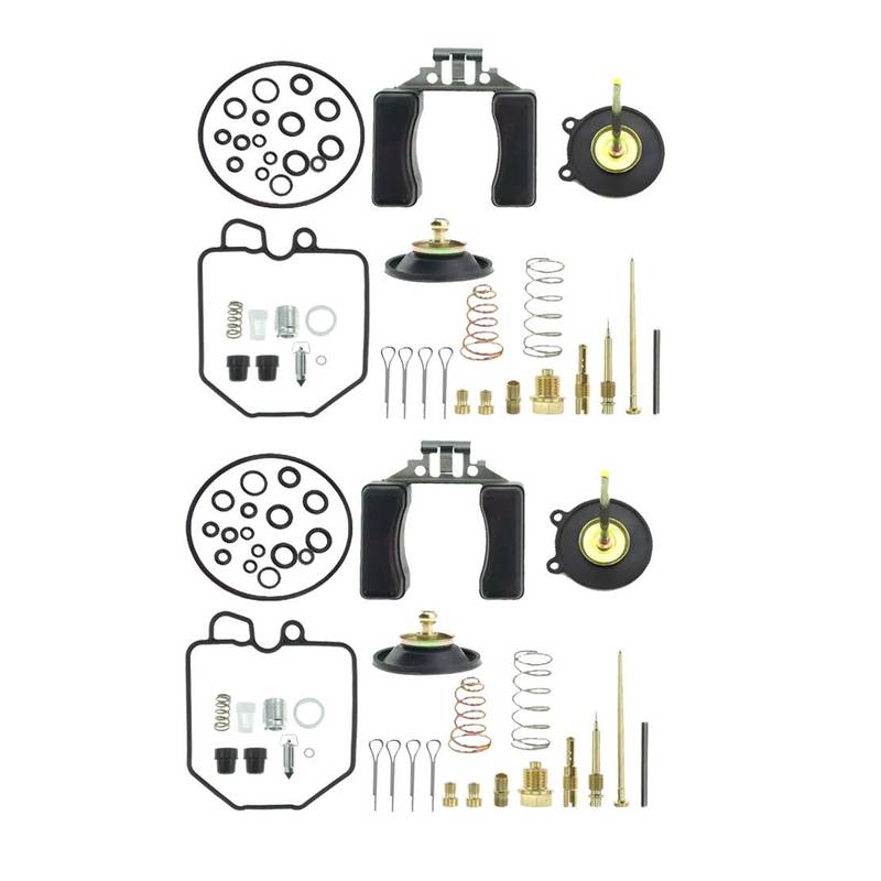 16100-463-004 2 Sets Carburetor Repair Carb Rebuild Kit Fit For Honda Goldwing 1100 GL1100A Aspencade GL1100I Interstate