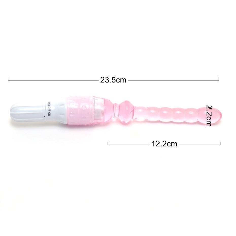 Jelly Vibrator Stick Long Anal Butt Plug Beads G-spot Vagina Massager Adult Sex Toys For Woman Couples Masturbation Shop