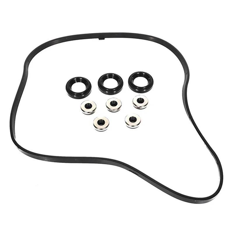 Car Valve Cover Gasket Set W/Grommets Spark Plug Tube Seals 12030-P8A-A00 for Acura CL 3.0L 3.2L V6 1997-2003