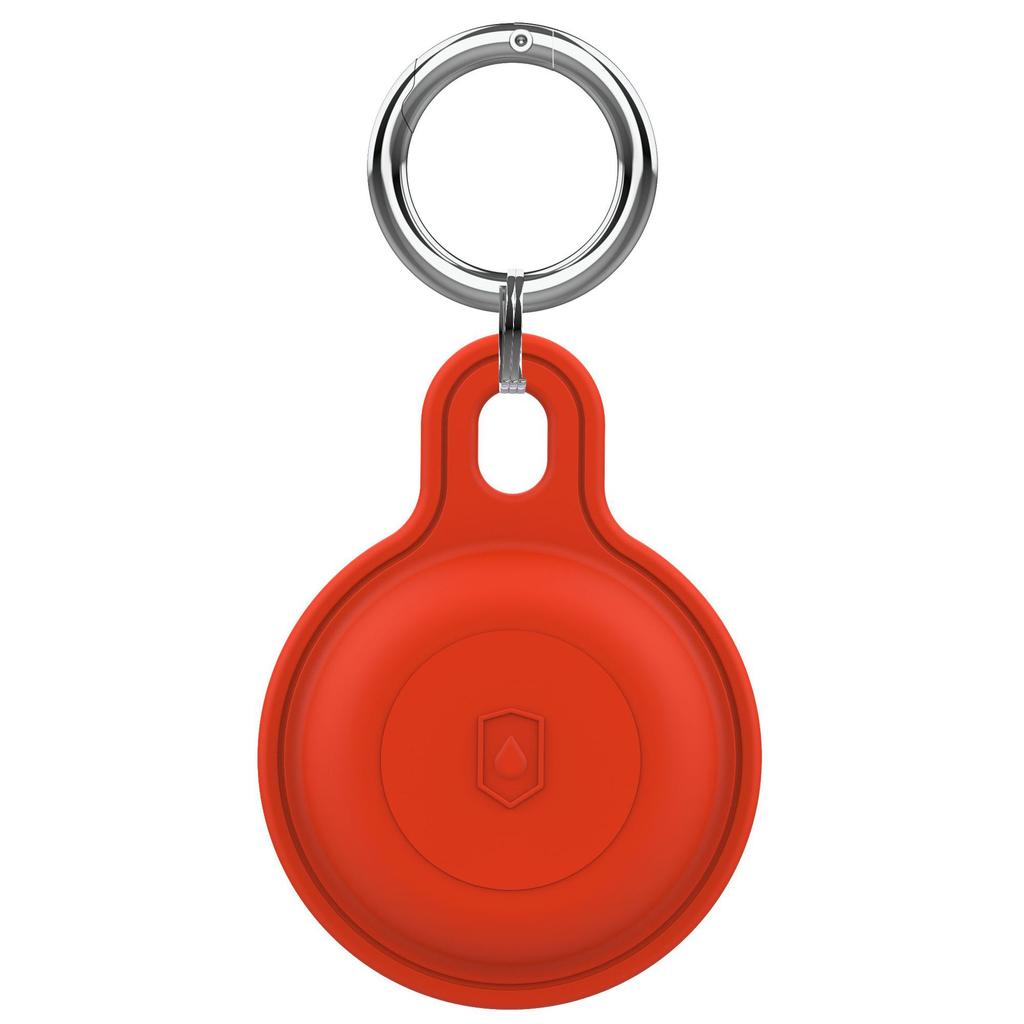 Silicon Keychain for Apple Airtags Case Protective Cover 360° Waterproof Airtag Holder Tracker Accessories AirTag Case Key Ring