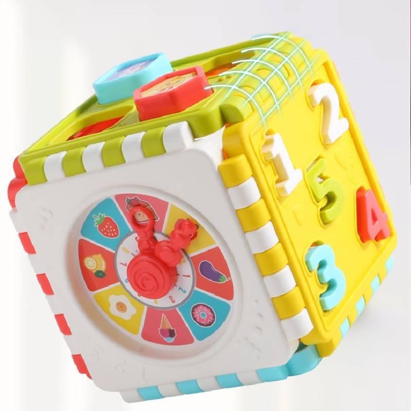 Colorful Baby Early Learning Magic Cube Educational Toy For 0-3 Year Olds