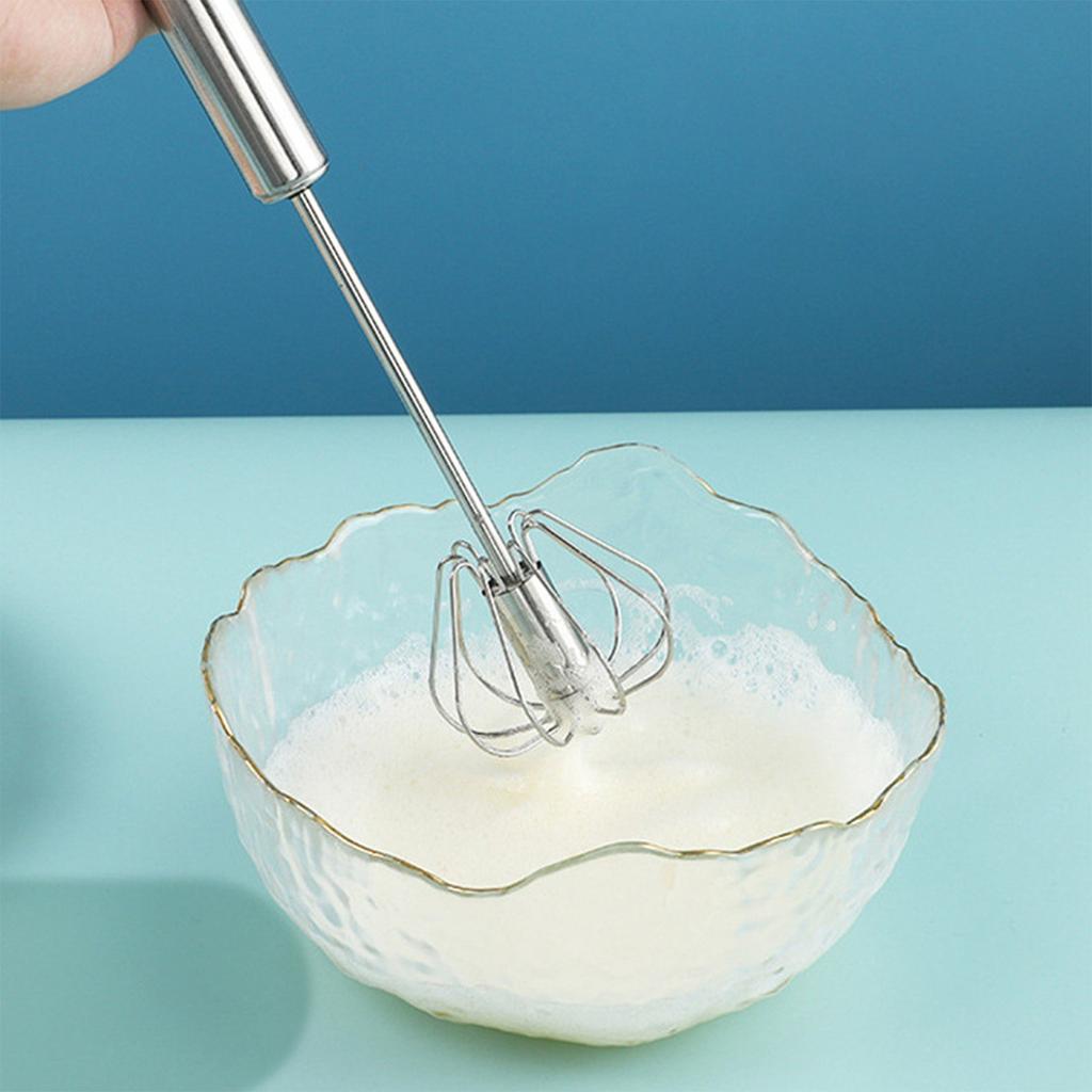 Stainless Steel Egg Beater, Manual Mixer For Kitchen Use