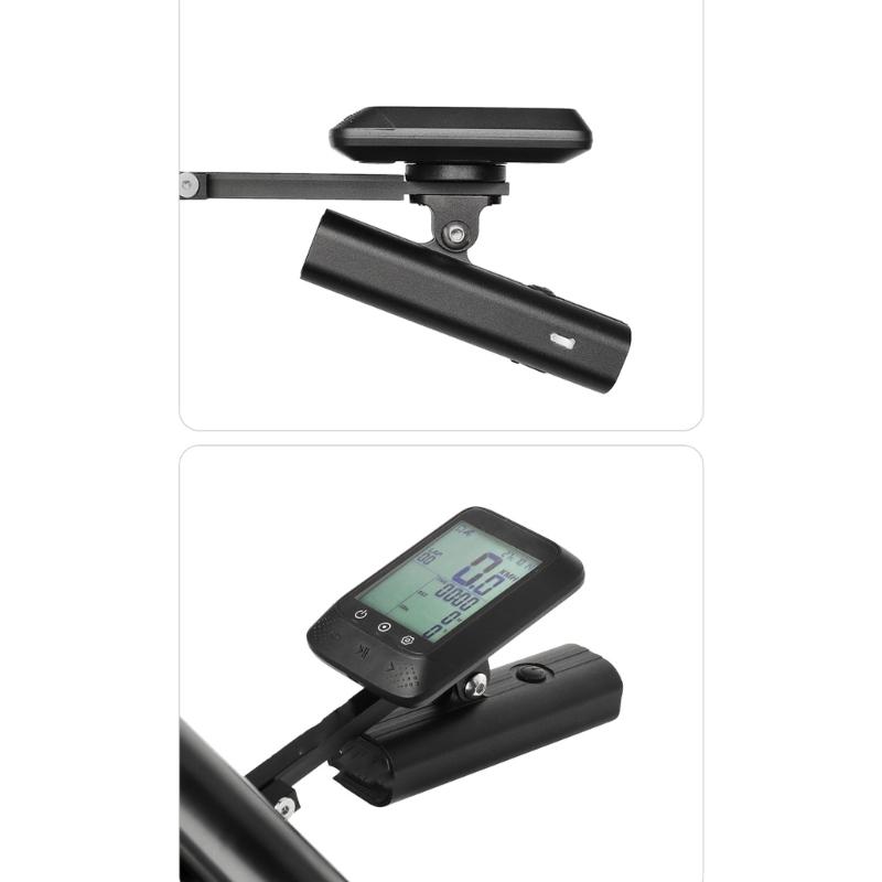 Light Weight Plastic Bike Extension Mount Regulable Angles Brackets For Cycle Computer Light Camera