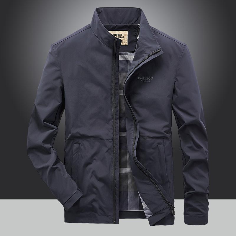 Новые мужские куртки мужские весенние и осенние мужские свободные повседневные молодежные — фото 3