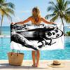 Martinimanson Fashion Beach Towel: Ideal for Summer Adventures Soft, absorbent and quick drying suitable for swimming and bathing