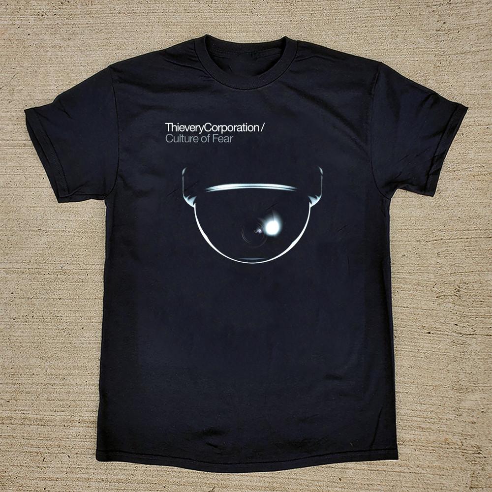 Thievery Corporation Culture of Fear T Shirt Black All Size S-5Xl Unisex T-Shirt S