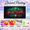 Portugal national football team Diamond Painting Kit 5D Full Drill DIY Diamond Mosaic Wall Art Home Decor