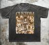 Custom Comfort Colors Vintage Bootleg PeT-Shirt Pet Photo + Name