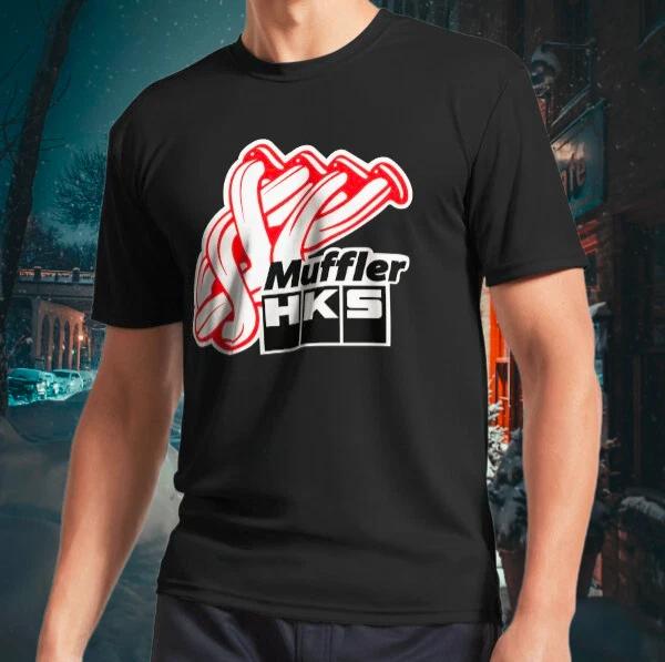 Men s and Women s T-shirts HKS Muffler JDM XL
