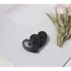 Plastic Peach Heart Buttons for Children's Clothing Women's Sweaters Cardigans Shirts Buttons